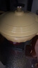 北鼎（Buydeem）琺瑯鍋鑄鐵鍋燜燒燉鍋電磁爐燃?xì)庠詈诂m瑯24cm小鵝黃 曬單實(shí)拍圖