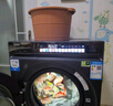 海爾（Haier）洗衣機(jī)全自動(dòng)滾筒洗烘一體機(jī)10公斤帶烘干家用超薄XQG100-HBD176PLUSLU1家電國(guó)家補(bǔ)貼20% 曬單實(shí)拍圖