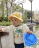 G. DUCKKIDS男童套裝秋裝2024新款帥氣寶寶衛衣小童裝嬰兒褲子春秋兒童兩件套 QT-2413901米色【衛衣+褲子】?jì)?90 cm 【建議22-28斤左右】 曬單實(shí)拍圖
