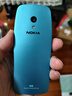 諾基亞（NOKIA）3210 4G 移動(dòng)聯(lián)通電信廣電全網(wǎng)通 2.4英寸雙卡雙待 直板按鍵學(xué)生功能機備用手機 藍色 曬單實(shí)拍圖