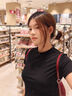 梵昇昱滴油花朵耳釘女生甜美溫柔時(shí)尚百搭耳環(huán)小清新氣質(zhì)耳飾小眾高級感 紫色花海耳釘【一對】 曬單實(shí)拍圖