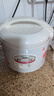 美的（Midea）電飯煲 家用3L機械式 精鑄發(fā)熱盤(pán) 老人用簡(jiǎn)單易控 黑晶內膽迷你小電飯鍋 MB-YJ308J 曬單實(shí)拍圖