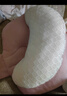 十月結晶孕婦枕頭護腰枕側臥枕多功能托腹裸感護腰睡覺(jué)用品抱枕 靜逸粉 曬單實(shí)拍圖