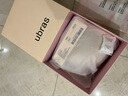 ubras【2件裝】無尺碼免拆V領(lǐng)內(nèi)衣女背心美背粉底液色文胸罩無痕隱形 裸感膚+燕麥奶 白T搭子 曬單實(shí)拍圖