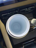 KOKUUN日本品牌車載速開保溫杯商務(wù)辦公燜茶杯茶水分離陶瓷內(nèi)膽泡茶杯 黑色 500ml 曬單實拍圖
