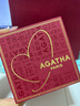 AGATHA/璦嘉莎 雙生小狗銀耳釘女 生日禮物送女友老婆輕奢高級感耳環(huán)飾 曬單實拍圖