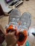 李寧（LI-NING）兒童乒乓球鞋BOA旋鈕專(zhuān)業(yè)防滑耐磨比賽訓練專(zhuān)用運動(dòng)球鞋 35 曬單實(shí)拍圖