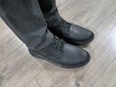 斯凱奇（Skechers）閃穿鞋男士商務(wù)鞋秋季薄款一腳蹬德比鞋軟底上班通勤休閑鞋205353 曬單實(shí)拍圖