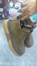 Diggorl輕奢品牌高幫男鞋板鞋2025新款百搭中幫休閑鞋增高男士馬丁短靴 卡其 38 （標準皮鞋碼） 曬單實(shí)拍圖