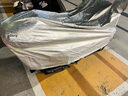 軒沁軒香電動車車衣車罩摩托車防曬防雨罩電瓶車防塵罩踏板自行車雨衣蓋布 XL適用車長【2m-2.2m】 曬單實拍圖