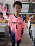 玉宇帆兒童足球服套裝男童女孩定制隊服秋冬季長袖運動訓練服足球球衣 D8833寶藍四件套 M碼身高155-165cm90-110斤 曬單實拍圖