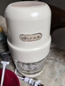 小熊（Bear）嬰兒輔食機 小型多功能攪拌機寶寶料理機 家用迷你絞餡碎肉機 高硼硅玻璃 全鋼刀QSJ-L02H2 曬單實(shí)拍圖