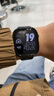 Apple/蘋果 Watch Series 10 智能手表GPS款46毫米亮黑色鋁金屬表殼黑色運動型表帶S/M MX263CH/B 曬單實拍圖