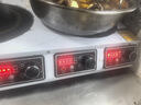 廚可樂(lè )商用多頭電磁爐四頭大功率3500W臺式多眼電磁灶黃燜雞麻辣燙花甲粉六頭電爐灶飯堂用電灶臺 四頭雙排電磁爐【超千人搶購】 2500W（升級旋鈕款） 曬單實(shí)拍圖