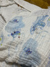 babycare兒童浴巾超柔吸水紗布新生嬰兒洗澡巾嬰兒 95*95-云端月亮兔 曬單實(shí)拍圖