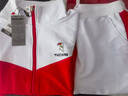 啄木鳥(niǎo)（TUCANO）品牌運動(dòng)套裝女春秋廣場(chǎng)舞服裝新款顯瘦減齡寬松休閑衛衣三件套 大紅【外套+短袖+長(cháng)褲】 4XL(155-170斤) 曬單實(shí)拍圖