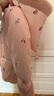 戴維貝拉（DAVE＆BELLA）女童棉服保暖連帽上衣加厚兒童外套冬裝新款小童服裝洋氣寶寶棉衣 粉色【現貨】 110 cm（建議身高100-110cm） 曬單實(shí)拍圖