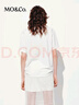 MO&Co.短袖T恤夏接觸瞬間涼感棉質(zhì)寬松水果印花MBE2TEET05 本白色 S /160 曬單實(shí)拍圖