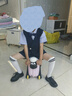 羅蒙兒童禮服男童畢業(yè)套裝英倫風(fēng)男寶周歲生日宴會(huì)西服花童演出服130 曬單實(shí)拍圖