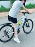耐力克斯騎行專(zhuān)用護膝運動(dòng)公路車(chē)戶(hù)外自行車(chē)裝備膝蓋防風(fēng)保護套女夏季透氣 灰紫色【硅膠減震自由調節】 均碼一對裝 曬單實(shí)拍圖
