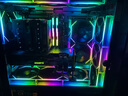 Thermalright(利民) TL-M12Q X3 12cm純黑風(fēng)壓扇 無線材拼接機(jī)箱風(fēng)扇 積木風(fēng)扇 2000轉(zhuǎn)速PWM  幻彩無限鏡框  曬單實拍圖