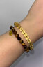 BJYL保真招財黃水晶手串女款虎眼石轉運珠手鏈好運雙圈疊戴手串禮物男 【來(lái)財石-吸金招米】金虎眼雙圈 曬單實(shí)拍圖