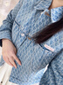 Calvin KleinJeans25早秋新款女士美式潮流復(fù)古風(fēng)ck滿印純棉牛仔外套47C782G X0S-牛仔淺藍(lán) XXS 曬單實(shí)拍圖