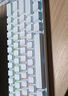 狼蛛（AULA）MINI 60HE磁軸鍵盤無線藍(lán)牙三模 RT電競游戲客制化機(jī)械鍵盤 網(wǎng)頁驅(qū)動 無畏契約 8K回報率可調(diào)死區(qū) PRO白色側(cè)刻【煙云磁軸】三模RGB 曬單實拍圖