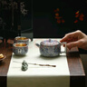 蘭香澗【京東物流】伴手禮退休紀(jì)念鎏銀高檔茶具套裝中秋節(jié)教師節(jié)禮物品 高檔鎏銀茶具套裝6【京東物流】 曬單實拍圖