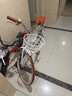 飛鴿（FLYING PIGEON）兒童自行車7-12歲自行車兒童單車小孩自行車成人通勤車自行車學(xué)生 標配珍珠白|單速|(zhì)輻條輪+禮包 26寸適合160-185cm 曬單實拍圖