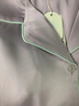 幸棉新款睡衣女款緞面家居服冰絲睡衣輕奢風(fēng)翻領(lǐng)短袖長(zhǎng)褲套裝早秋 輕煙紫 M (80-95斤) 曬單實(shí)拍圖