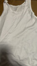 宜而爽【高檔120支長絨棉】100%純棉背心男士運(yùn)動(dòng)透氣高支高密汗衫男 曬單實(shí)拍圖