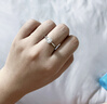 DR.KU鉑金鉆戒PT950人工培育鉆石戒指一克拉求婚結婚生日情人節禮物 一克拉培育鉆/鉑金戒托/IGI證書(shū) 閉口(16號) 曬單實(shí)拍圖