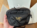 ARC'TERYX始祖鳥(niǎo) MANTIS 2 WAIST PACK 便攜 男女同款 腰包 24K BLACK/黑色 均碼 曬單實(shí)拍圖