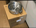 美的（Midea）鈦陶電炒鍋 電蒸鍋電煮鍋炒菜專(zhuān)用分體式家用多功能一體電火鍋 5.5L多用途鍋HCG3218S配蒸籠 新款 曬單實(shí)拍圖