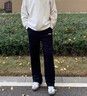 李寧男士長(cháng)褲休閑運動(dòng)衛褲子秋季百搭寬松健身透氣青少年直筒跑步輕便 黑色直筒褲【輕便寬松】-刺繡標 L 曬單實(shí)拍圖