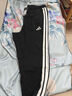 阿迪達斯 （adidas）男 運動(dòng)型格系列 M 3S SJ TO PT 針織長(cháng)褲 JE6430 黑色  2XL  曬單實(shí)拍圖