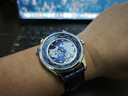 海鷗手表世界時(shí)系列男士商務(wù)休閑復雜多功能雙時(shí)圈自動(dòng)機械手表7079V 819.95.7079V-藍色星辰 曬單實(shí)拍圖