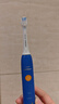 飛利浦（PHILIPS）兒童聲波震動(dòng)電動(dòng)牙刷 男孩/女孩生日禮物 適用4-6-12歲 2種模式自帶2支刷頭溫和清潔 藍(lán)色HX2432/01 曬單實(shí)拍圖