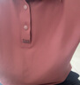皮爾卡丹（pierre cardin）夏季新款冰絲翻領(lǐng)Polo衫男士寬松休閑無(wú)痕短袖體恤衫上衣 磚紅 【高品質(zhì) 清涼透氣】 XL 175- 建議135-150斤 曬單實(shí)拍圖