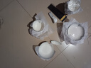 巛焦碗具套裝碗盤(pán)餐具碗套裝餐具整套北歐現代家用釉下彩飯碗盤(pán)子碗筷 6人食【28件】碗盤(pán)組合 曬單實(shí)拍圖
