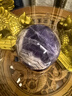 善揚天然紫色水晶球風(fēng)水擺件紫晶球家居客廳玄關(guān)書(shū)房臥室擺件水晶原石 【人緣之石】紫色天然水晶球10cm 曬單實(shí)拍圖