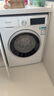 西門子（SIEMENS）iQ300 10公斤滾筒洗衣機(jī)全自動(dòng)帶烘干 洗烘一體 蒸氣除菌 羊毛洗 智能烘干 1004W 家電國家補(bǔ)貼 曬單實(shí)拍圖