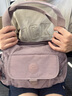 Kipling【七夕禮物】男女款2025秋冬新款百搭潮流單肩包斜挎包|FELIX L U 復(fù)古粉 曬單實(shí)拍圖