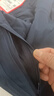 李寧七分褲女夏季寬松大碼黑色梭織休閑褲子薄款冰絲速干高腰運動(dòng)褲 藏青色(冰爽速干款) XL 曬單實(shí)拍圖