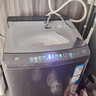 海爾（Haier）2025新品雙動(dòng)力洗衣機(jī)直驅(qū)變頻波輪10公斤七維減震60E全自動(dòng)家用防纏繞 高洗凈比頑漬洗電離除菌螨 炫彩盤(pán)操作+一級(jí)能效+鋼化玻璃蓋+智慧羽絨羊毛洗 曬單實(shí)拍圖