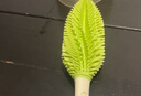 babycare奶瓶刷便攜奶瓶清洗刷杯刷吸管刷多功能硅膠刷帶底座5件套 原力青 曬單實(shí)拍圖