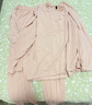 雪茜曼莫代爾女士睡衣女春夏季長袖套頭休閑大碼可外穿家居服套裝XL 曬單實拍圖