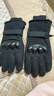 騎行手套男冬季保暖防風(fēng)防寒戶(hù)外運動(dòng)騎行摩托車(chē)外賣(mài)觸屏手套戰術(shù) 升級戰術(shù)軟殼大棉-黑色 XL (適合120-155斤使用） 曬單實(shí)拍圖