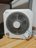 美的（Midea）電風(fēng)扇 臺扇鴻運扇家用五葉臺式迷你小風(fēng)扇宿舍臥室節能桌面電扇轉頁(yè)扇 KYT20-25F 曬單實(shí)拍圖